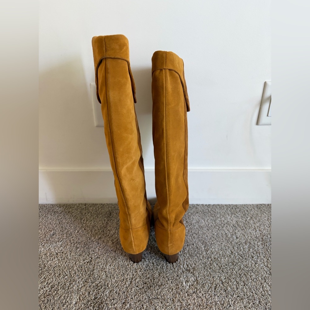ba&sh Cerra Camel Over the Knee Boots - Size 38 - Picture 6 of 7